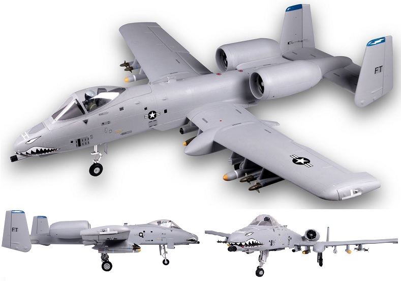 FMS A-10 Thunderbolt II PNP EDF 70mm Fans EPO